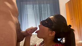 Horny Latina Student Mommy Teases And Receives Cumshot