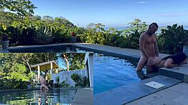 Hey, check out this outdoor anal and blowjob action in costa rica with moaning and creampie! 🌴