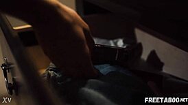 i-i convinced this scared teen gia derza to lose her anal virginity in this rough scene