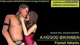 i give jerk off instructions to my sister in bikini hungarian asmr