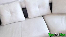 Hey, this teen is diving into her first porno fuck with a massive cock, and it's all in high-def hardcore pov