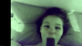 my bully stuffs my girlfriends mouth with huge black dick