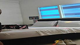 Mature whore cheats on husband with step-nephew