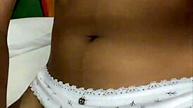 beautiful petite woman masturbates in amateur selfie video