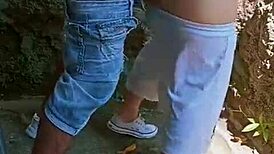 The Intense Joy Of Fucking Behind An Abandoned House On New Year's