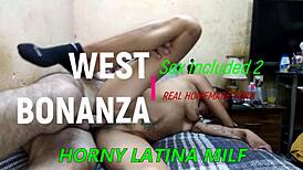 Latina Gets Ass to Pussy Creampie in All Holes Fuck