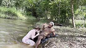 Albina, why fuck that stranger in the bush who jerked off to you?