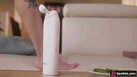 My busty latina roommate wants to suck my european big cock