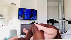 Youngstarbrazy fucks passionately in missionary!