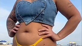 I Made That Guy Get Hard on the Beach