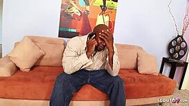 Black Ebony MILF Pornstar Nyomi Banxxx's Rough Fuck by BBC