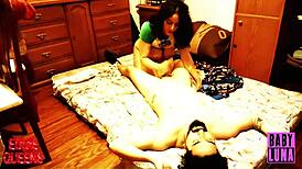 I wrestle and get fucked roughly in the ring