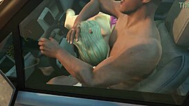 Franklin Gets Intense Hooker Service In GTA 5
