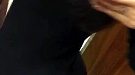 angel lima in public bathroom scene