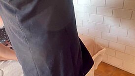 Horny Blonde Wife Calls Husband Home For Quickie Sex