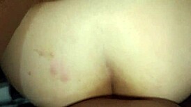 Enjoying a moment in the bathroom with a partner