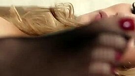 will their pussies catch fire if they scissor faster? sarah vandella and sarah jessie grind in lingerie with big fake tits