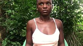 Crazy Bitch Twerking In Sexy Clothes Before Revealing Small Cute Tit