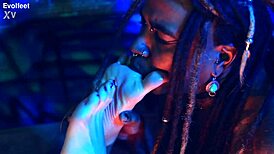 Femdom Dominates with Foot Worship, Licking, Sucking, and Toes