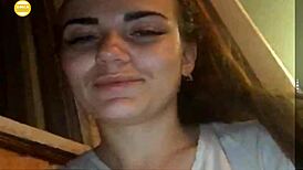 I show my big boobs on webcam, oops