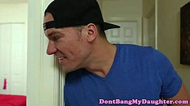 inked petite 18+ teen pounded by older bloke in doggystyle