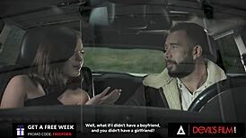 why does this cheating babe keep getting her ass fucked to cuckold boyfriend?