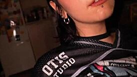 stepsister and stepbrother discover they're in a porn film