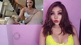 Cheating Little Stepsister Gets Intense Sex Lessons and Creampie from Stepbrother