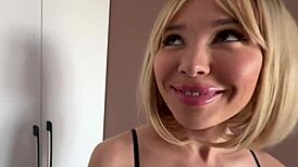 Helping Stepsister With Cleanup!