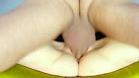 Petite blonde creampied in amateur couple rough fuck