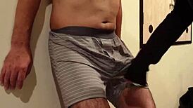 my dick and balls get kicked and slapped by femdom bitch