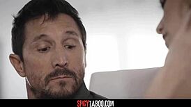 stepmom stepdad seduce blonde stepdaughter threesome