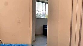 hey, that nervous poking in the 18-year-old girl's tight pussy feels so wild