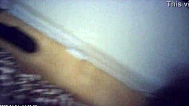 Behind the scenes, Maxxx Loadz fucks sexy slim brunette babe