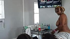 Drippinvelvet and princess hayze give gaktrizzy head after orgy