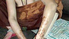 what a hot bhabhi she is, my dick got wet just seeing her juicy pussy in the bathroom with her friend