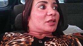 Amateur Brunette Brazilian Gets Intense Anal Assfucking Doggystyle Bent Over Outdoors