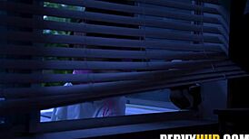 Caught my stepsis sneaking in after late night party she had to fuck me or i leak this secret nick strokes funsized megan