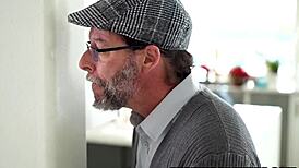 Teen loses virginity to pervy step grandad!