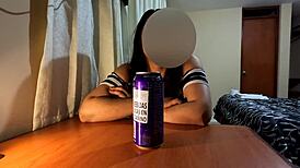 Aida Shows How to Squirt and Gets a Beautiful Anal Creampie in Casting.