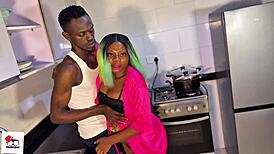 Housewife Masturbates And Floods The Kitchen With Her Wet Pussy Squirt