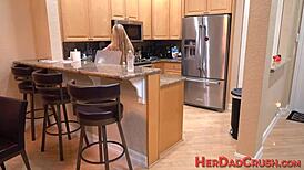 Teen Tittyfucks Stepdad and Gets Plowed 😏