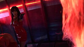 BDSM fetish threesome featuring Romana Ryder 😈