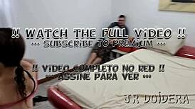 Behind the scenes, the married slut fucks roughly in front of her cuckold husband.