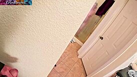 Watching Stepmom In The Shower Stepson Gets Lucky