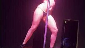 after my swing show, i fucked the hard security guard watching me