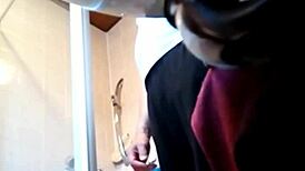 Amonwan was looking so sexy while spying with the hidden cam.