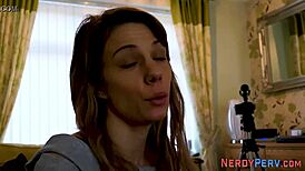 Leeds nerd fingerbangs skinny british amateur