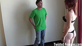 Hey, I'm gonna crush your little balls with my femdom power 😈💥