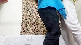 Big Ass Girlfriend Cheats Her Husband To Get A Passionate Anal Sex With Her Indian Boyfriend